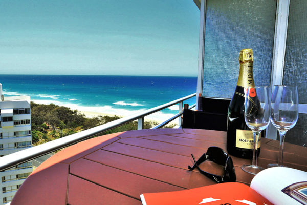 Equinox Holiday -Beachront - Surfers Paradise- Balcony View
