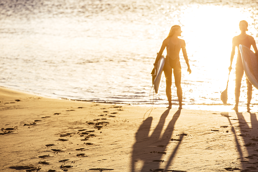Surf at Sunrise