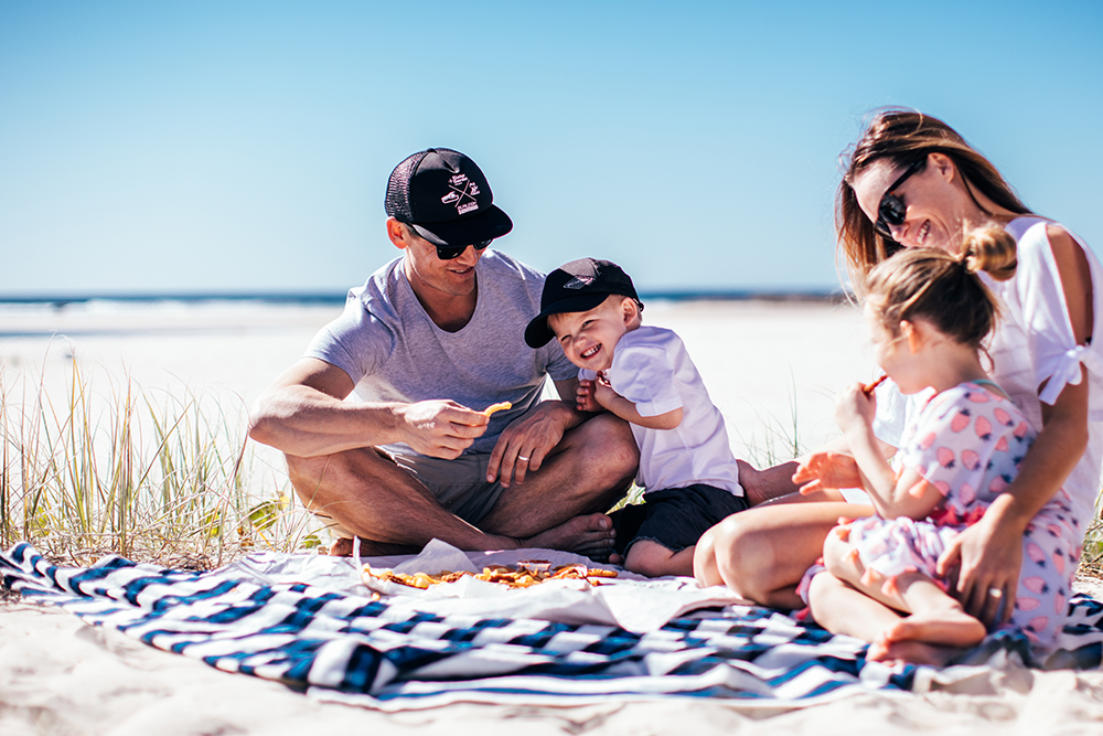Picnic on the beach